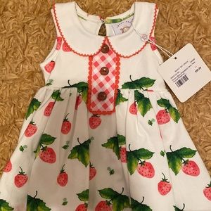 Swoon Baby Dress Strawberry